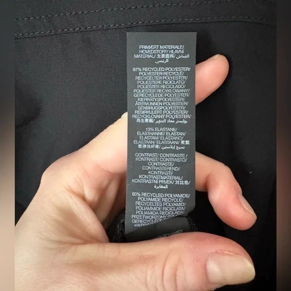 Medium/8-10 Sweaty Betty Black Fast Lane Running Jacket - Picture 6 of 7